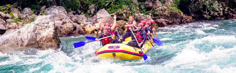 Rafting in River Teesta